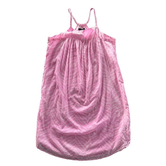 GAP Other - Gap Kids Pink Zebra Spaghetti Strap Lined Sundress Girls Size M 8 9 Years Summer